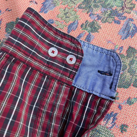 Check pattern shirt