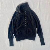 charcoal gray knit