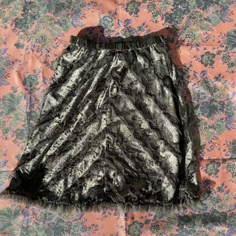 velours skirt