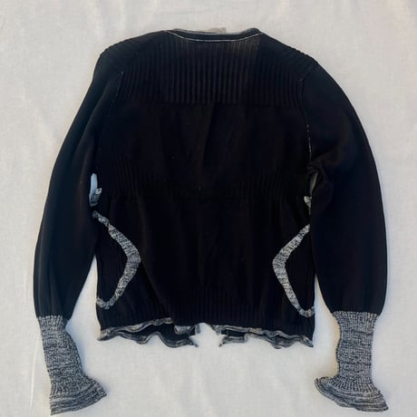 glitter design cardigan