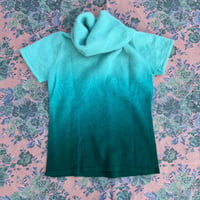 gradation turtleneck knit