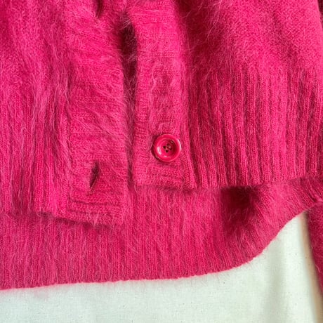 pink cardigan
