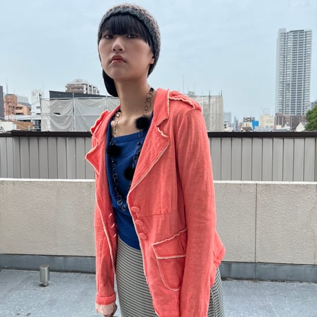Orange design jacket