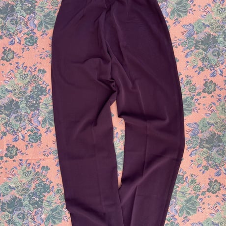 trousers purple