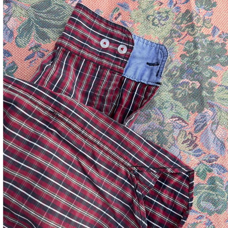 Check pattern shirt