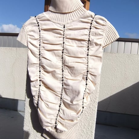 beads silk knit