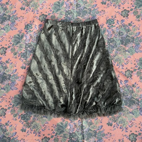 velours skirt
