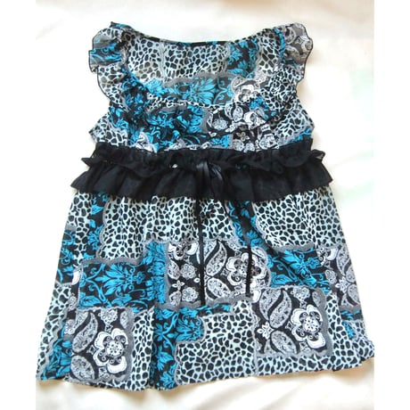 frill design no sleeve