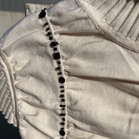 beads silk knit