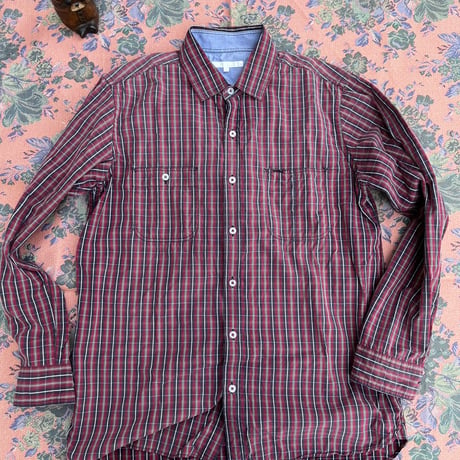 Check pattern shirt