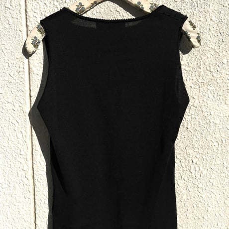 silk bijou tank top