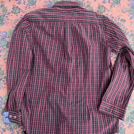 Check pattern shirt