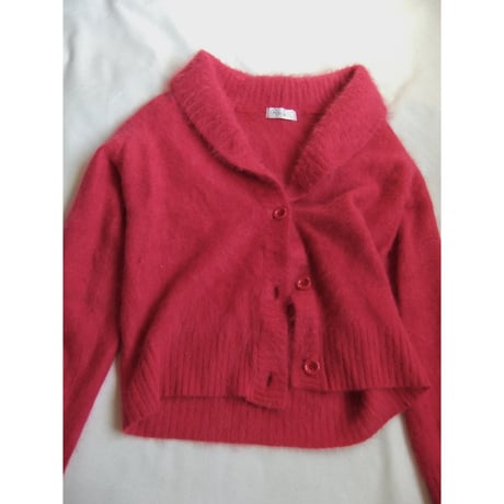 pink cardigan