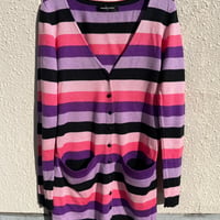 colorful border knit