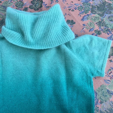 gradation turtleneck knit