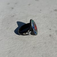 nacre inlay ring