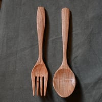 牡丹杏スプーン＆フォークSET