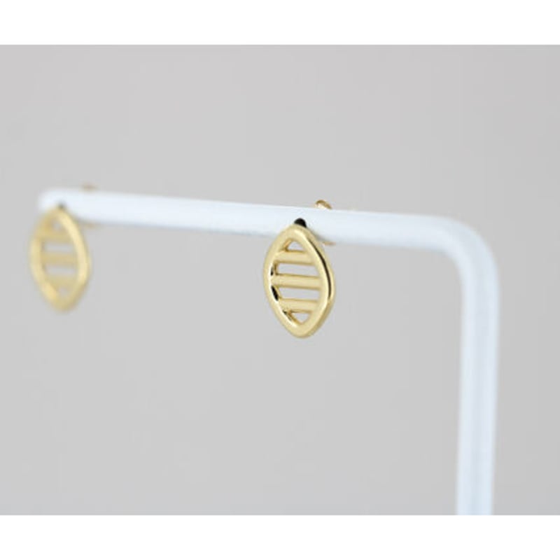 Stripes》 K18 ティアドロップピアス// K18 Teardrop Pierce Stripes》 K18 ティアドロップピアス// K18 Teardrop Pierce