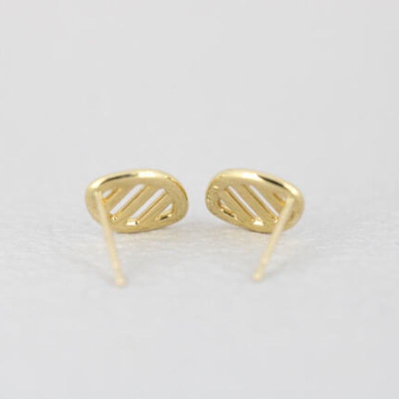 Stripes》 K18 ティアドロップピアス// K18 Teardrop Pierce Stripes》 K18 ティアドロップピアス// K18 Teardrop Pierce