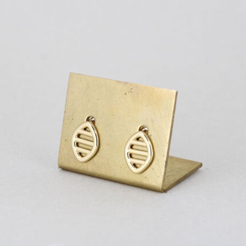 Stripes》 K18 ティアドロップピアス// K18 Teardrop Pierce Stripes》 K18 ティアドロップピアス// K18 Teardrop Pierce