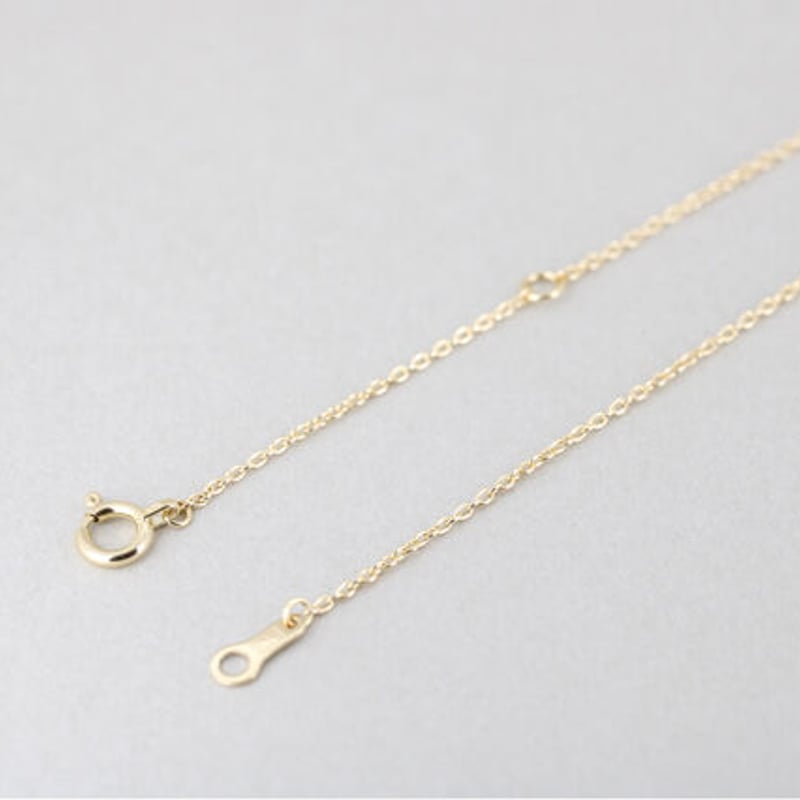 Frame》 K18 レクタングル ダイヤモンドパヴェネックレス //K18 Rectan