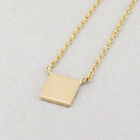 《Parts》 K10 ワンポイント ネックレス//K10 One-Point Necklace