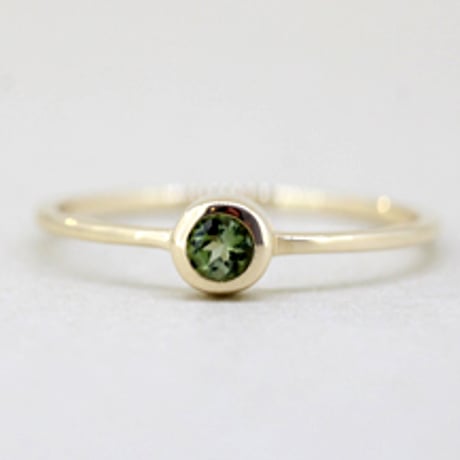 《Parts》 K10 パズルリング(トルマリン/グリーン）//K10 Puzzle Ring(Tourmaline/Green)