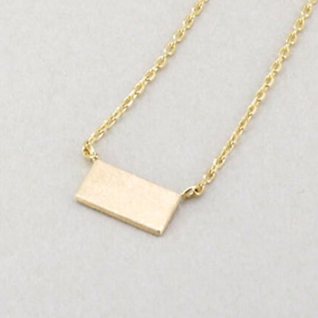 《Parts》 K10 ワンポイント ネックレス//K10 One-Point Necklace