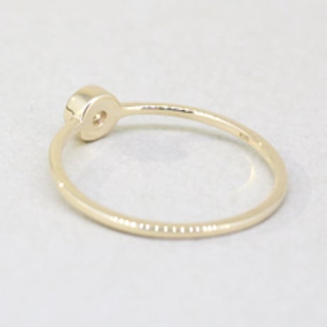《Parts》 K10 パズルリング(トルマリン/ピンク）//K10 Puzzle Ring(Tourmaline/Pink)