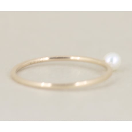 《Parts》 K10 パズルリング(スフィア/パール・ホワイト）//K10 Puzzle Ring(Sphere/Pearl・White)