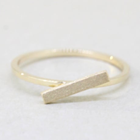 《Parts》 K10 パズルリング(レクタングルー斜め）//K10 Puzzle Ring(Rectangle-naname)