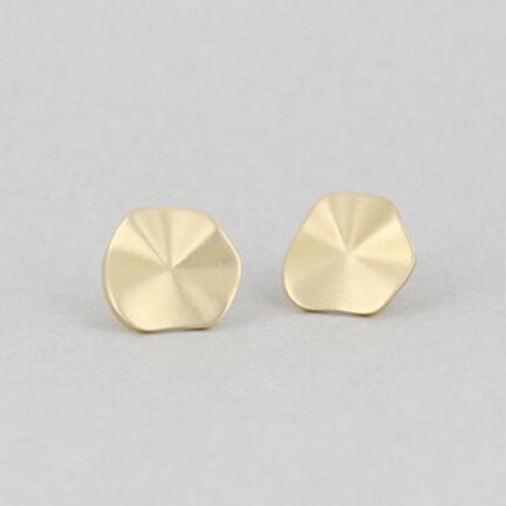 《Deformation》  K18/K10 ペタルピアス// K18/K10 Petal Pierce