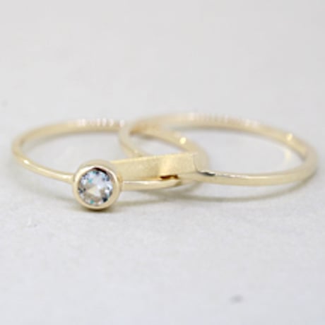 《Parts》 K10 パズルリング(レクタングルー斜め）//K10 Puzzle Ring(Rectangle-naname)