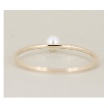 《Parts》 K10 パズルリング(スフィア/パール・ホワイト）//K10 Puzzle Ring(Sphere/Pearl・White)