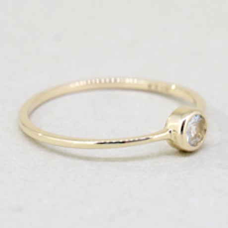 《Parts》 K10 パズルリング(ホワイトサファイア）//K10 P0uzzle Ring(White Sapphire)