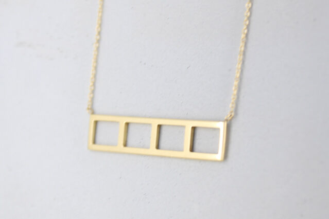 4℃ ネックレス　k18 ヨンドシー 4℃ K18ピンクゴールドネックレス （ピンクゴールド