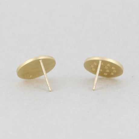 《Combination》  K18/K10 サークルインサークルピアス// K18/K10 Circle in Circle Pierce
