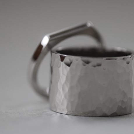 《Toolbox》Tool-001 (つち目ワイド）// Tool-001 (Wide/hammered finish)
