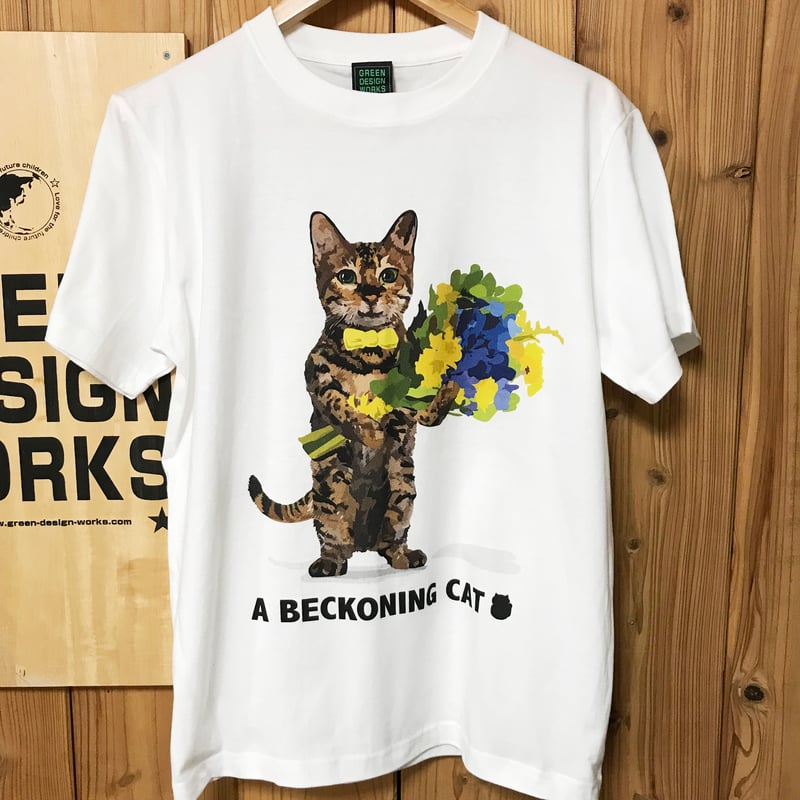 はにゃ束ねこ 1st『ハーニャ』Tシャツ | A BECKONING CAT
