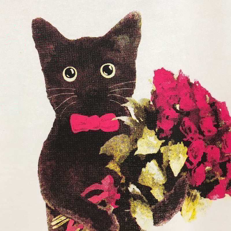 はにゃ束ねこ part2（くろねこ）Tシャツ | A BECKONING CAT