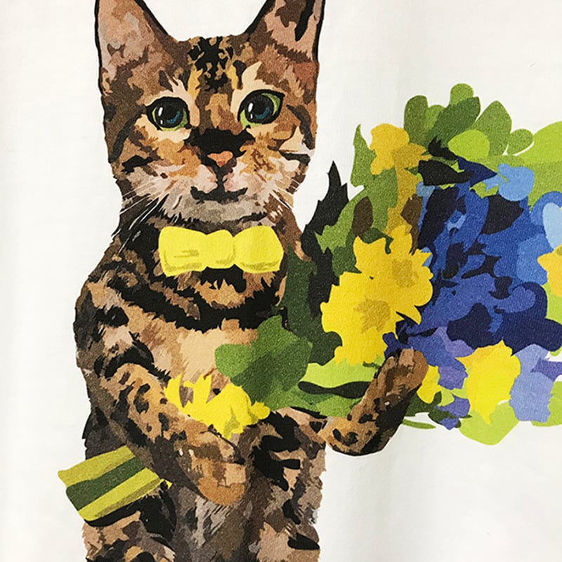 はにゃ束ねこ 1st『ハーニャ』Tシャツ | A BECKONING CAT