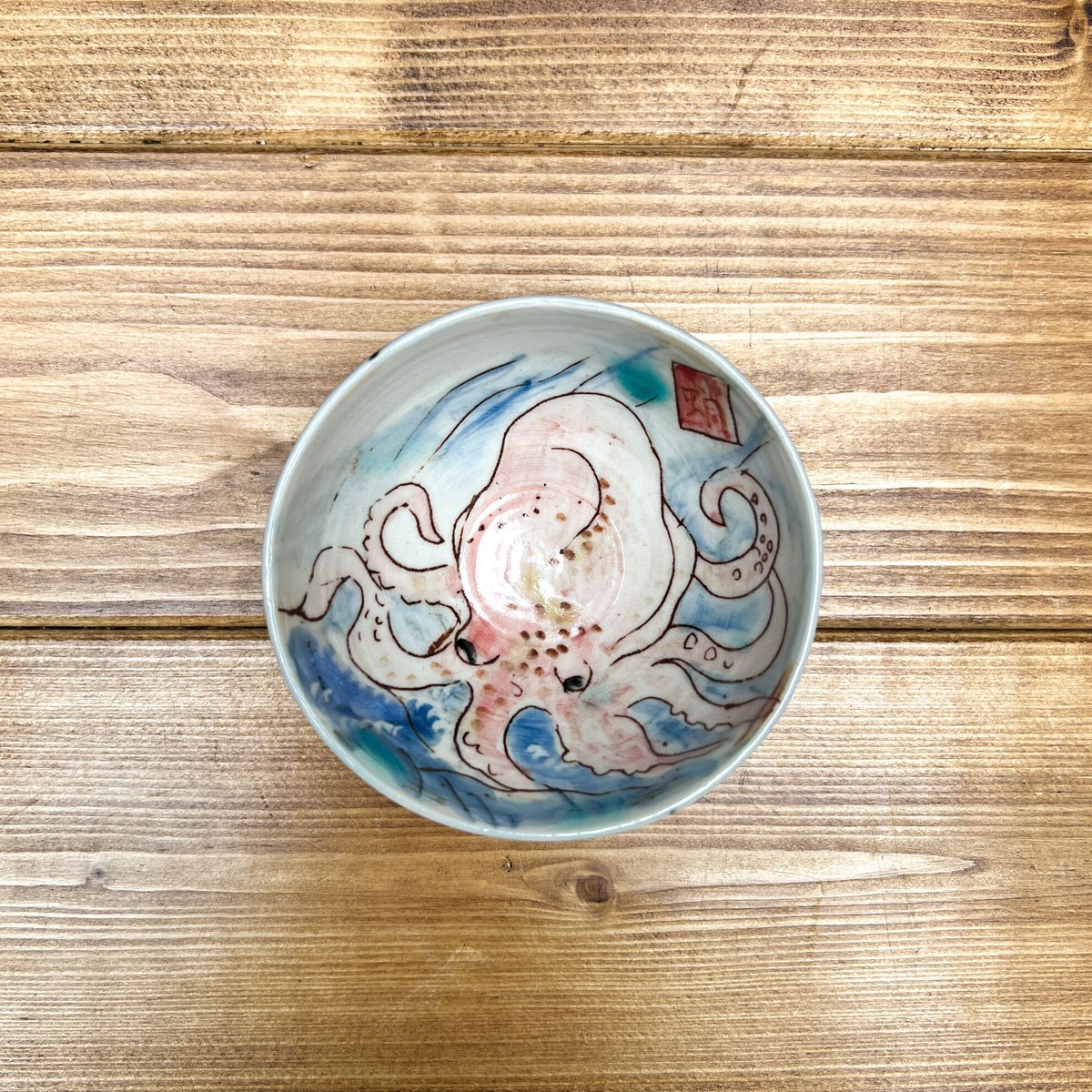 田川亞希□海の生き物酒器（蛸） | うつわと雑貨のお店 minamo