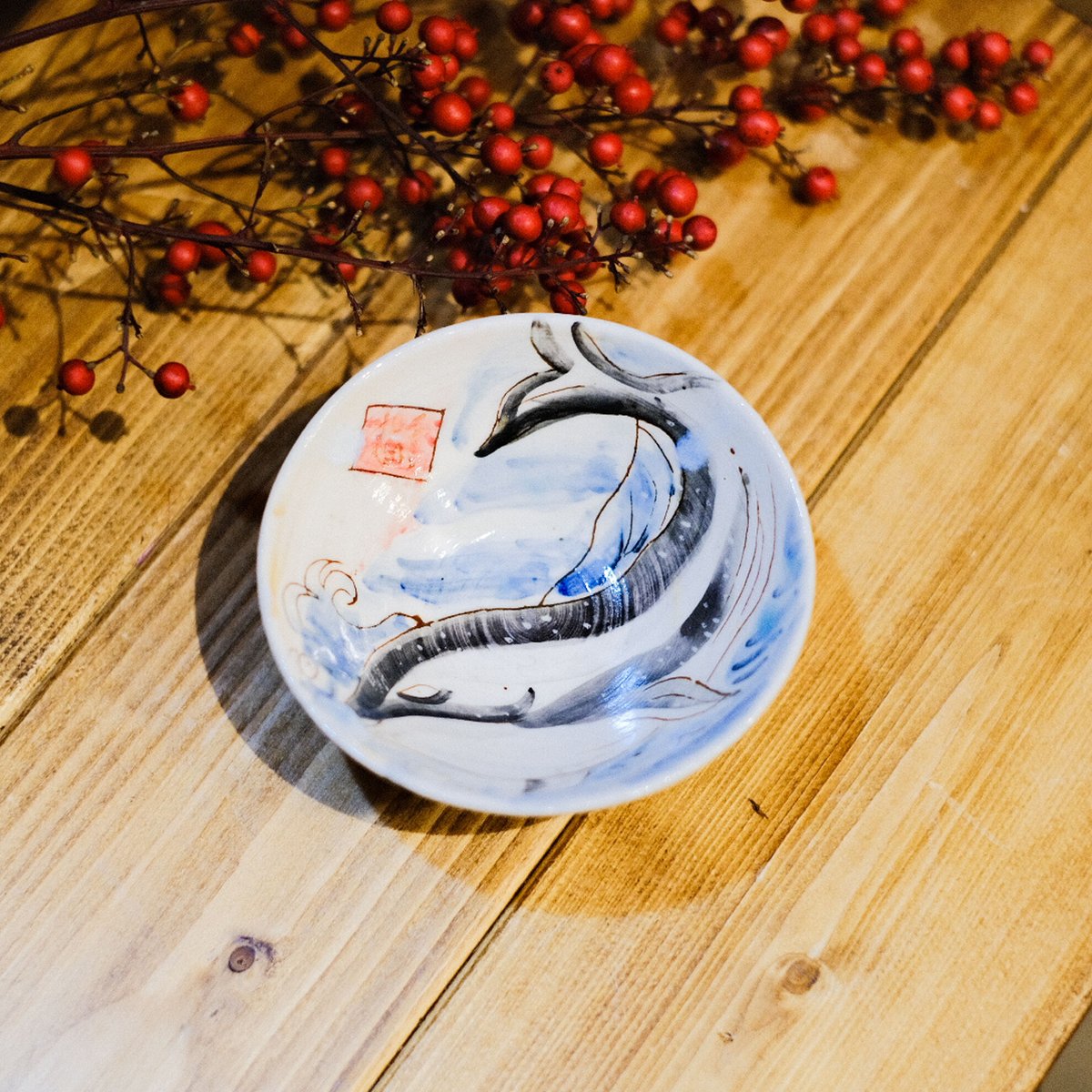 田川亞希□海の生き物酒器（鯨） | うつわと雑貨のお店 minamo