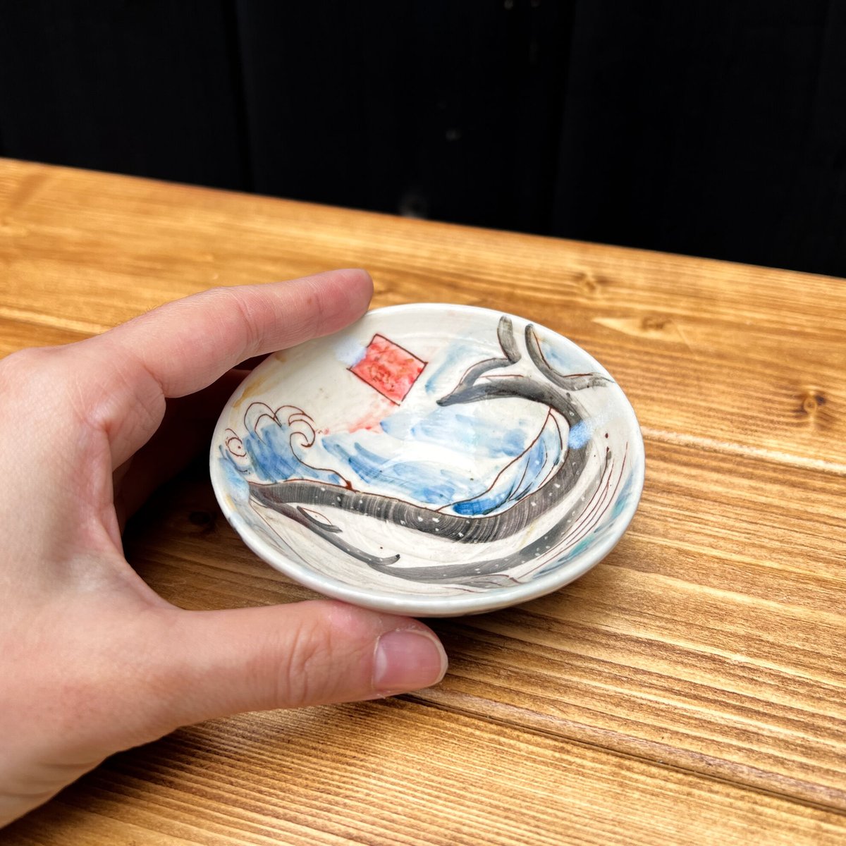 田川亞希□海の生き物酒器（鯨） | うつわと雑貨のお店 minamo