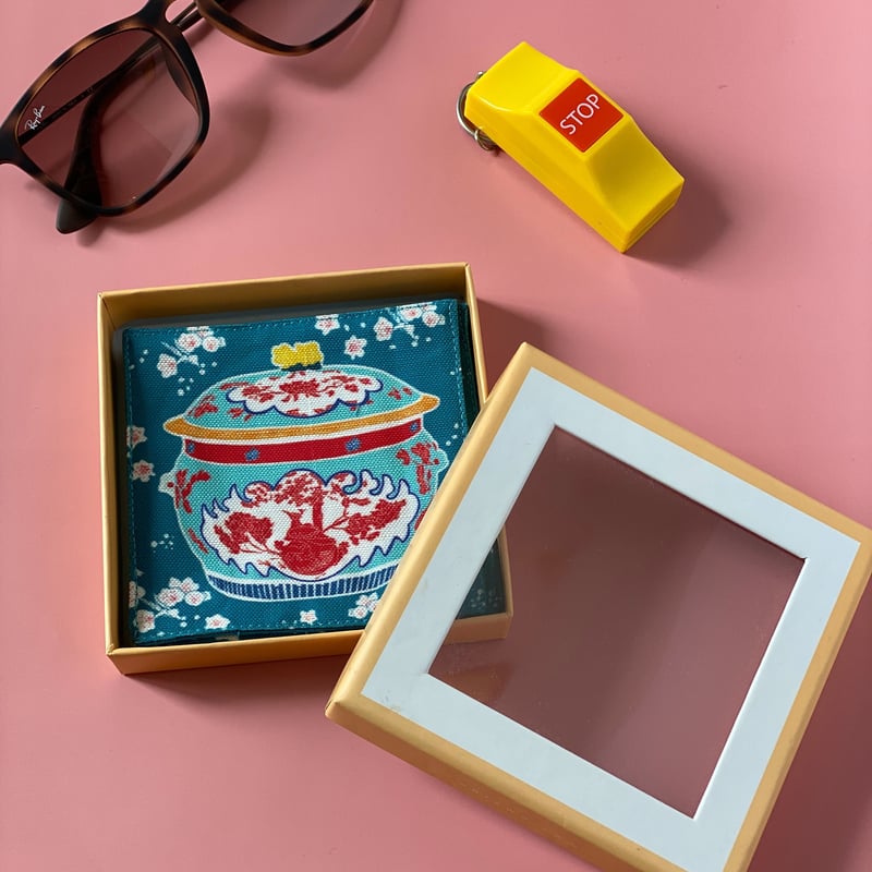 シンガポールのコースター プラナカン食器（カムチェン