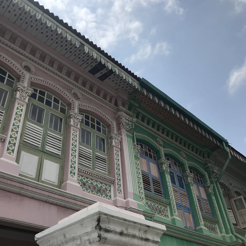 シンガポール限定】Memory Boards プラナカン建築デザイン トレー 小物