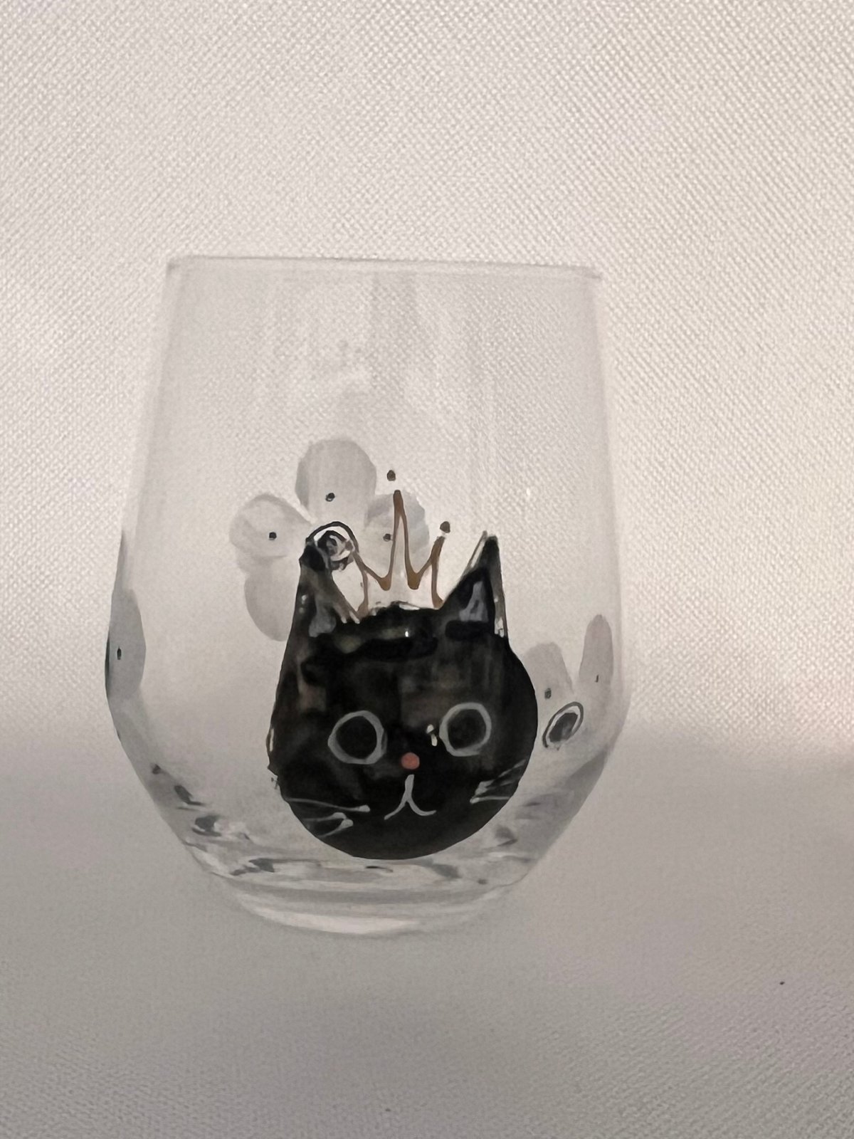 川上麻衣子手描きねこグラス 万能グラス 4種 | NYANAKA TOWN store