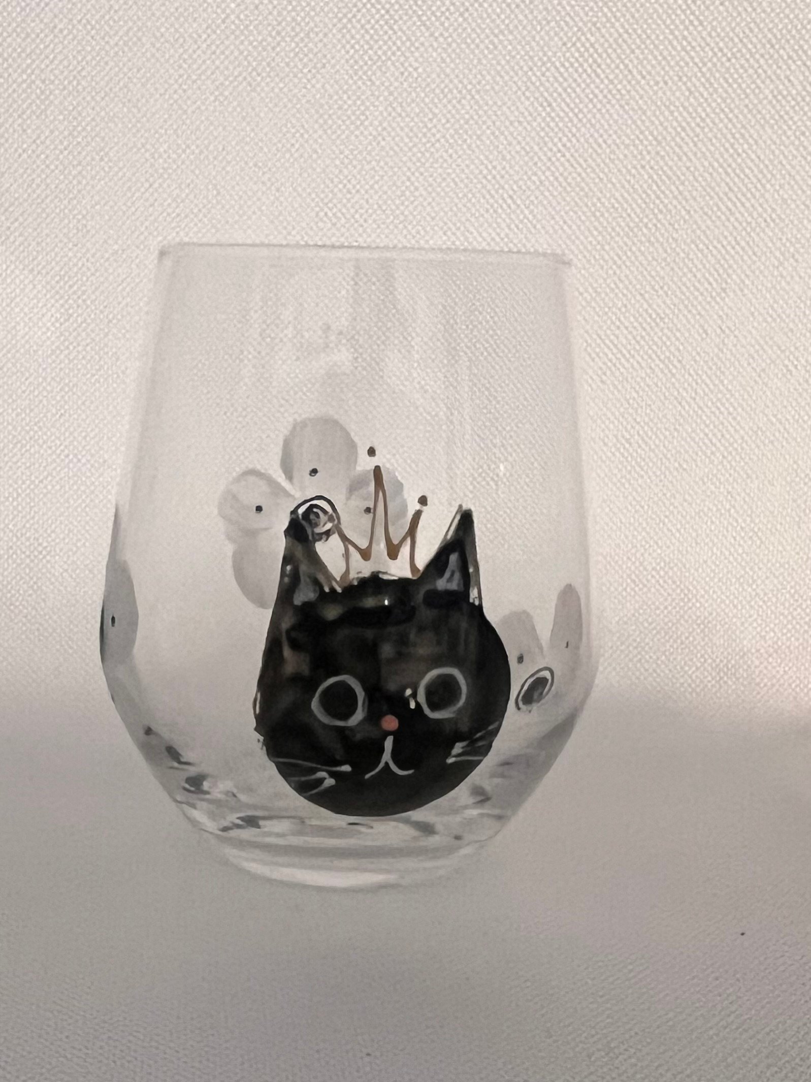 川上麻衣子手描きねこグラス 万能グラス 4種 | NYANAKA TOWN store