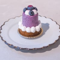 ブルーベリーレアチーズケーキタルト