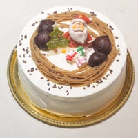【12月19日 店頭受取】モンブランクリスマスケーキ5号